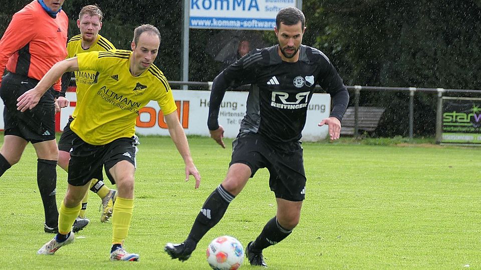 Trat im Sommer seine erste Station als Cheftrainer an: Patrick Greindl (am Ball).