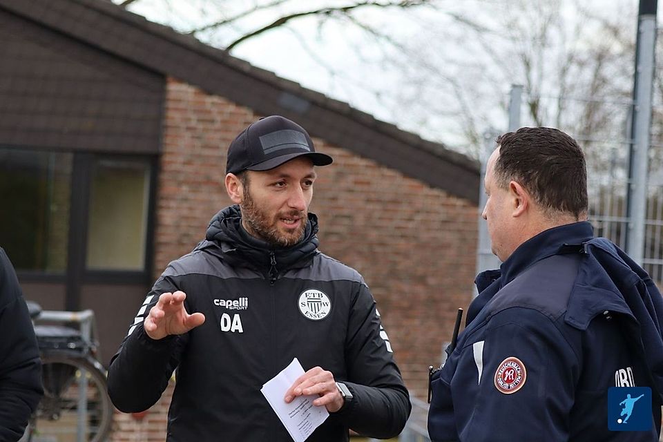 Oberliga-Trainer Damian Apfeld lobt das Ausnahmetalent des ETB.