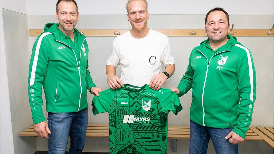 Dominik Bröll (Mitte) wird neuer Trainer in Baiershofen.