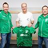 Dominik Bröll (Mitte) wird neuer Trainer in Baiershofen.