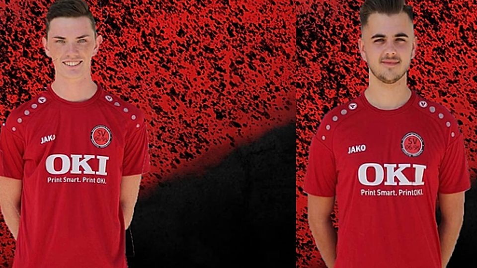 Dennis Weyandt (l.) und Timo Knapp wechseln zum VfB Bottrop.