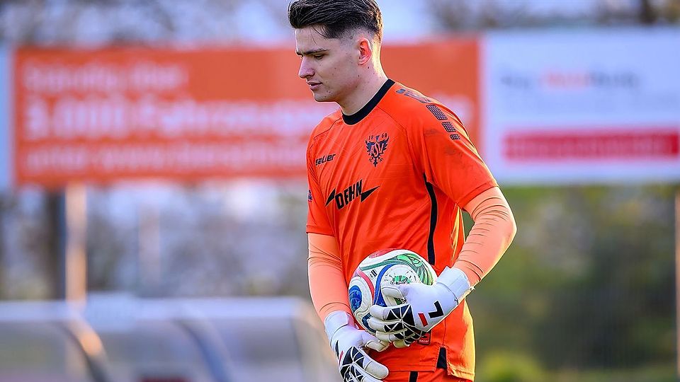 Der junge Torwart Oskar Preil möchte sich nächste Saison bei einem Regionalligisten beweisen.