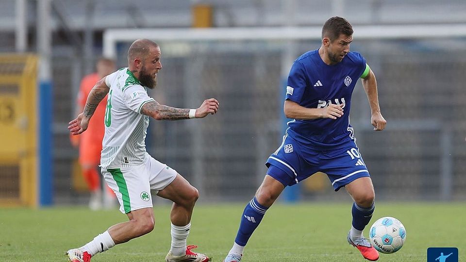 Galionsfigur: Um Benjamin Baier (re.) will die Viktoria einen schlagkräftigen Kader zusammenbasteln für die Bayernliga Nord.