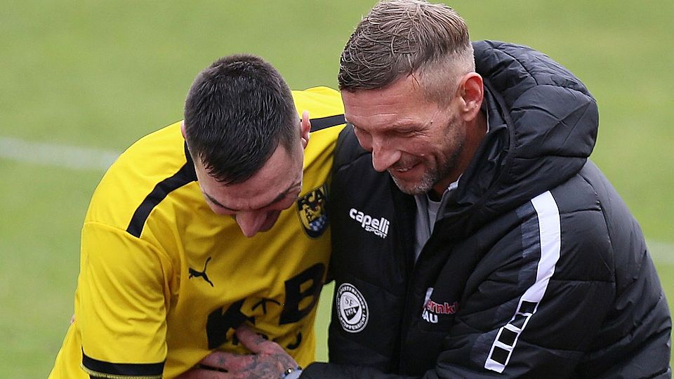 Upo-Trainer Andreas Scheler trifft am Abend auf viele seiner ehemaligen Schützlinge wie Jasmin Abdihodzic (links).