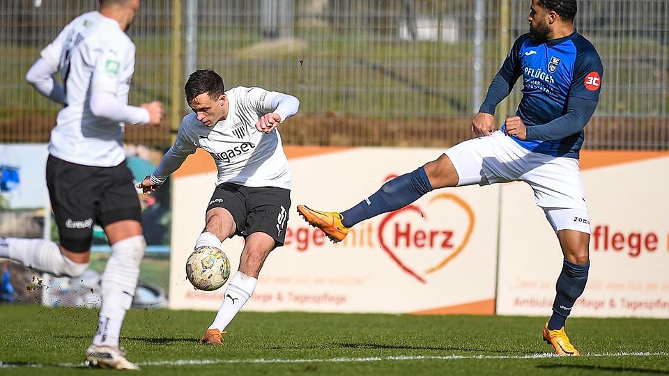 Marcel Platzek ist am Samstag beim 1. FC Bocholt fraglich.