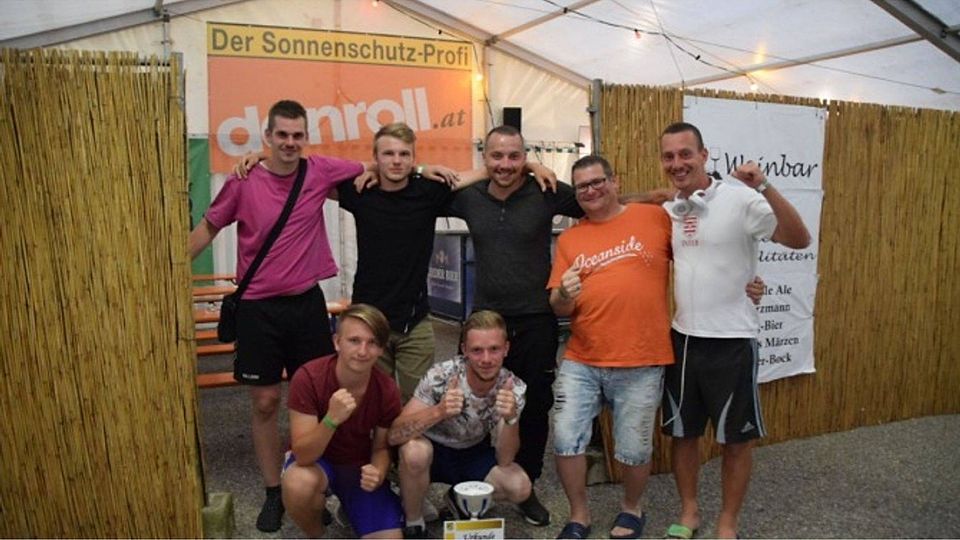 Beim international besetzten Kleinfeldcup in St. Marienkirchen bei Schärding sicherten sich die TITS gleich bei ihrer Premiere den vierten Platz. F: Seidl