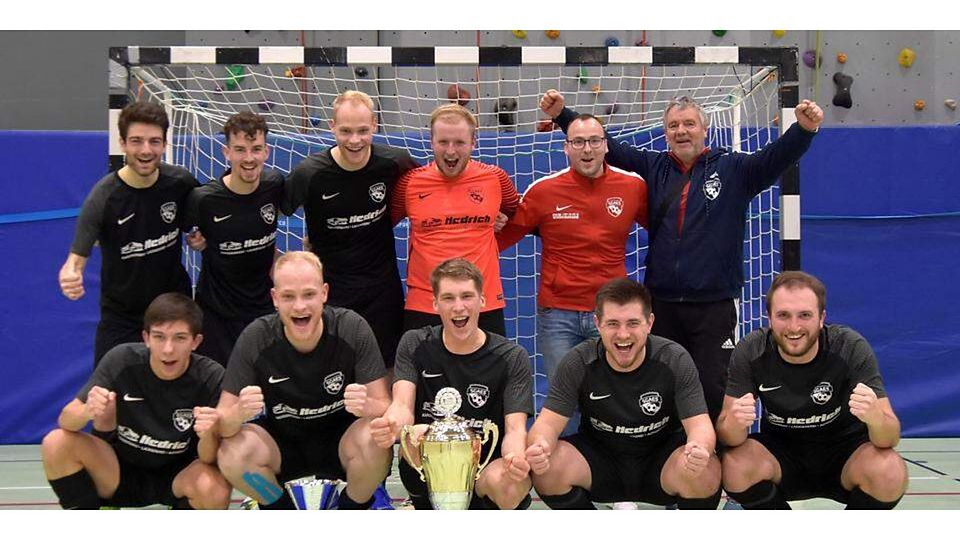 Die SG Altenburg/Eudorf/Schwabenrod II hat das Hallenmasters der Reserven gewonnen. Foto: Krämer (© EXT) 