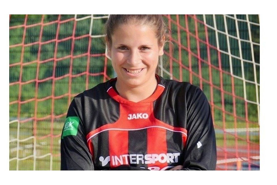 Johanna Straube sichert mit ihrem Treffer ihrer Eintracht einen Punkt.
