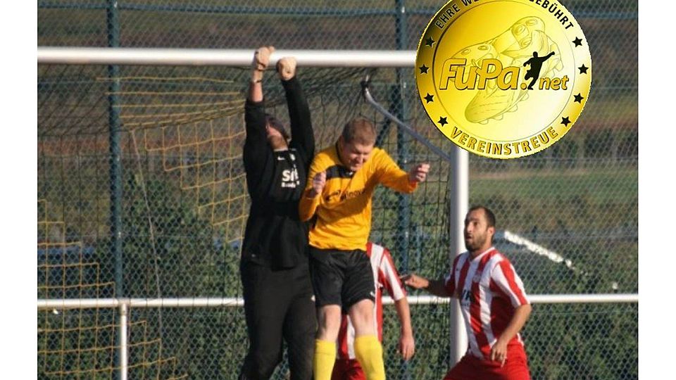 Andreas Fleischer (gelb) stürmt schon ewig für seine Fidelia. /Foto: privat