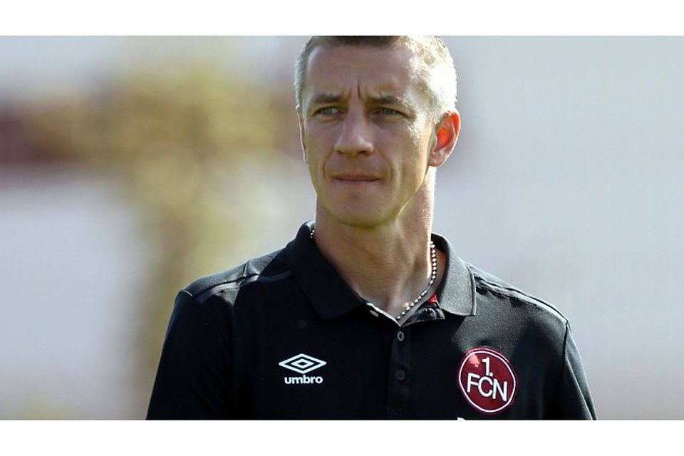 Marek Mintal bekommt in der Jugendarbeit des 1. FC Nürnberg eine weitere Aufgabe. F: Zink