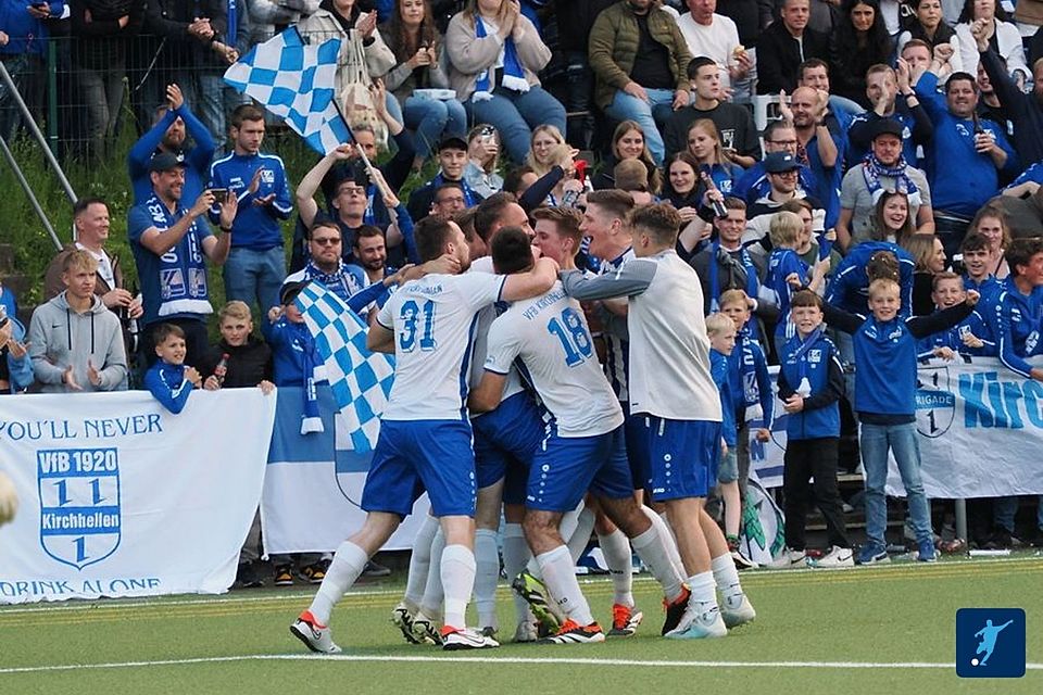 Der VfB Kirchhellen feierte in der letztjährigen Relegation den Aufstieg in die Bezirksliga.