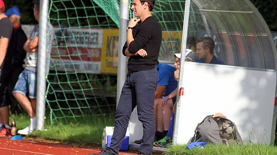 Tobias Gschwendtner bleibt auch in der kommenden Saison Coach beim SV Bernried. F: Enzesberger