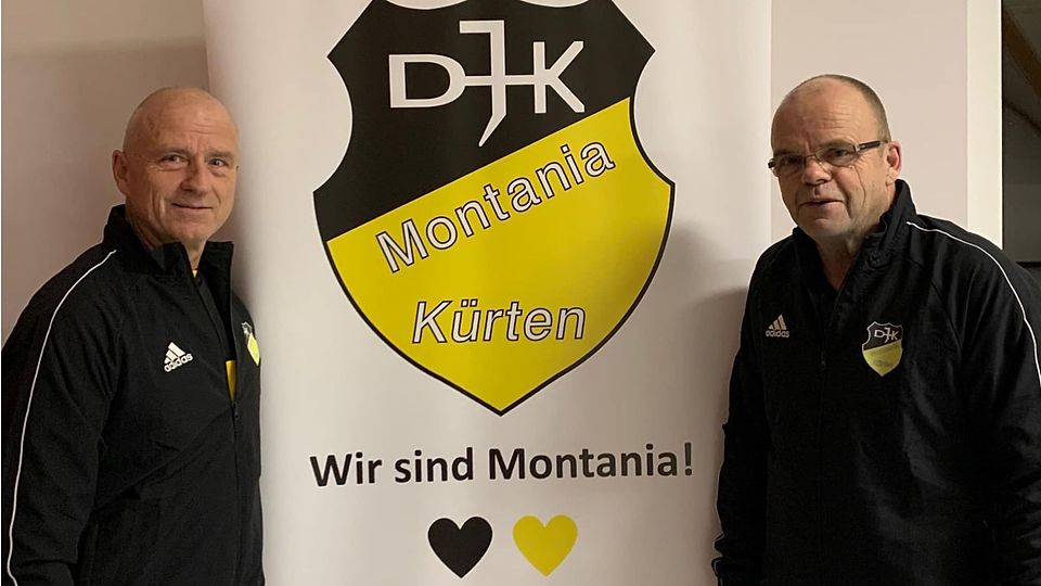 Frank Weinrich (li.) und Thorsten Wolf übernehmen bei der DJK Montania Kürten.
