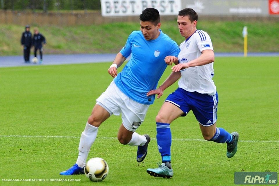 Caner Özcin (l.) verlässt den FC Viktoria 1889 Berlin zum Ender der Saison. Foto: Christoph Lehner