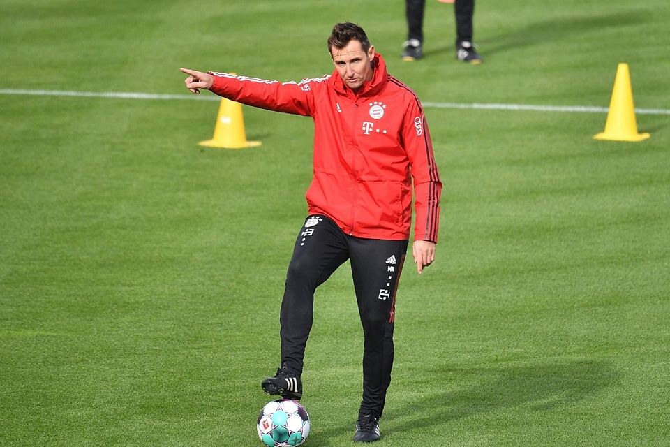 In der Saison 2020/21 Co-Trainer des FC Bayern: Miroslav Klose.