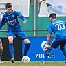 Die Ecknacher Michael Eibel (Mitte) und Angela Jakob (rechts) übernehmen im Winter als Spielertrainerduo beim FC Affing.