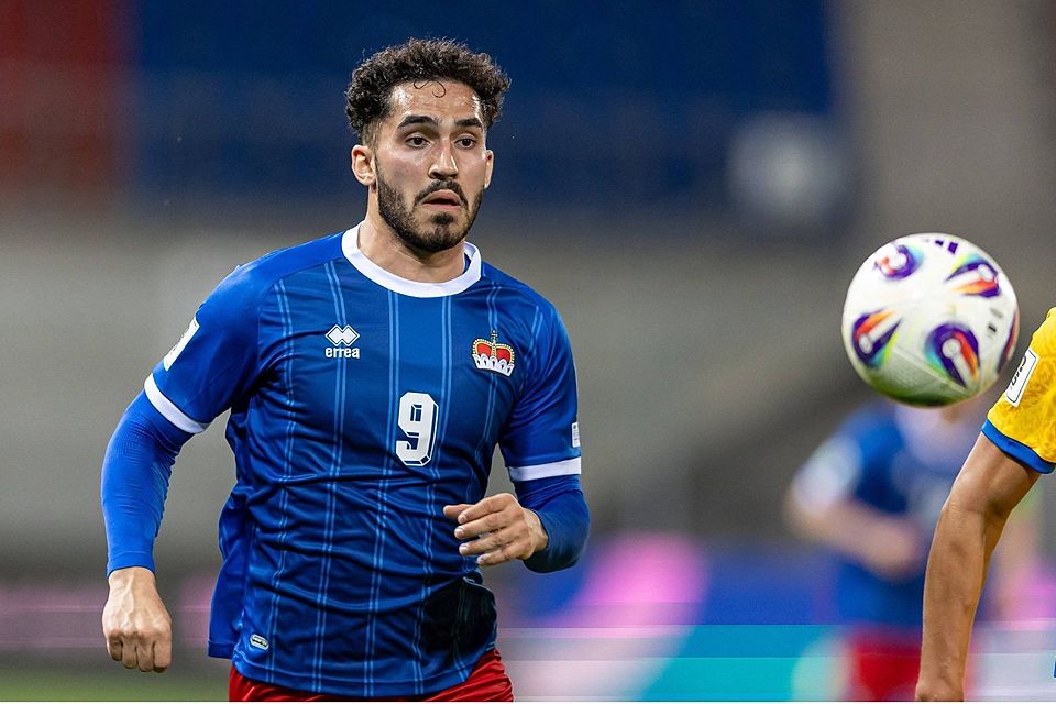 Ferhat Saglam im Trikot der Nationalmannschaft Liechtensteins. Ferhat Saglam im Trikot der Nationalmannschaft Liechtensteins.