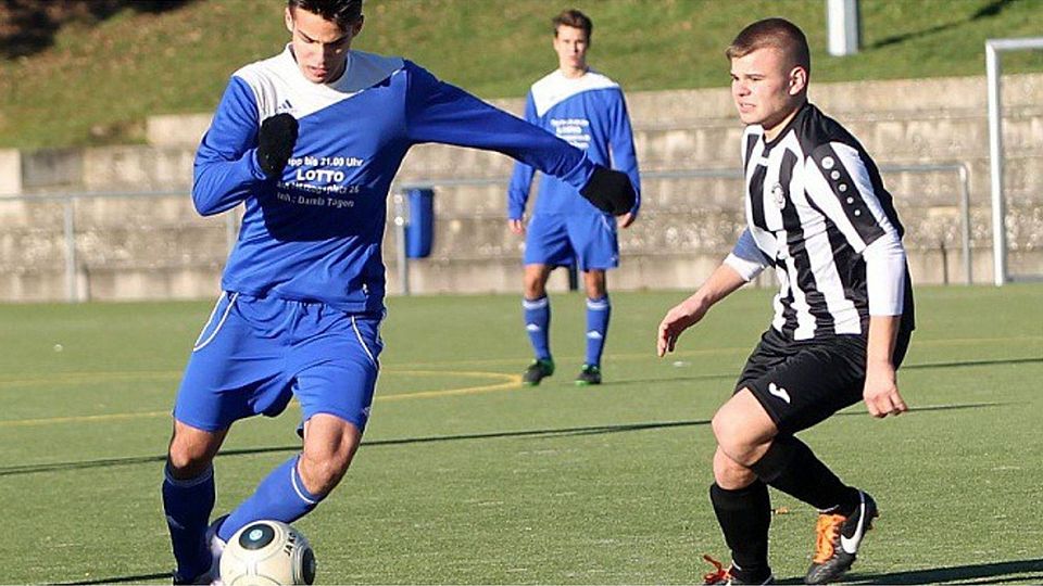 3:0-Heimsieg zum Abschluss: Die Zweitvertretung des FV Biebrich überwintert auf Rang drei. Archivfoto: Parker