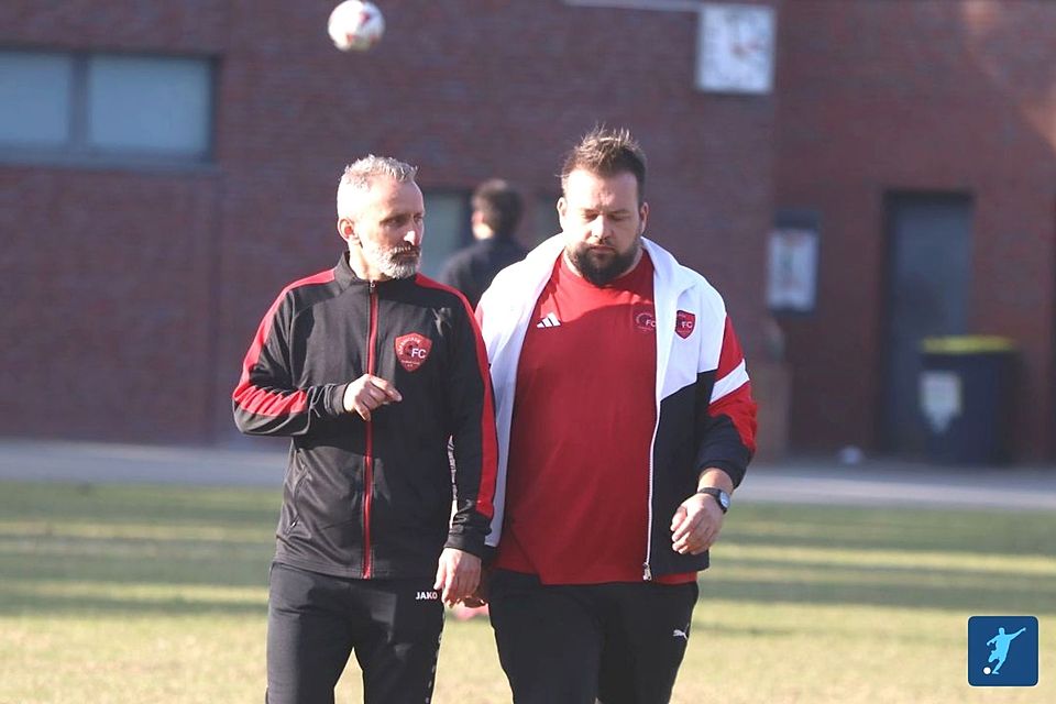 KFC Trainer-Duo Marco Hamann und Paul Weinholz KFC Trainer-Duo Marco Hamann und Paul Weinholz