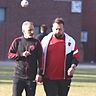 KFC Trainer-Duo Marco Hamann und Paul Weinholz