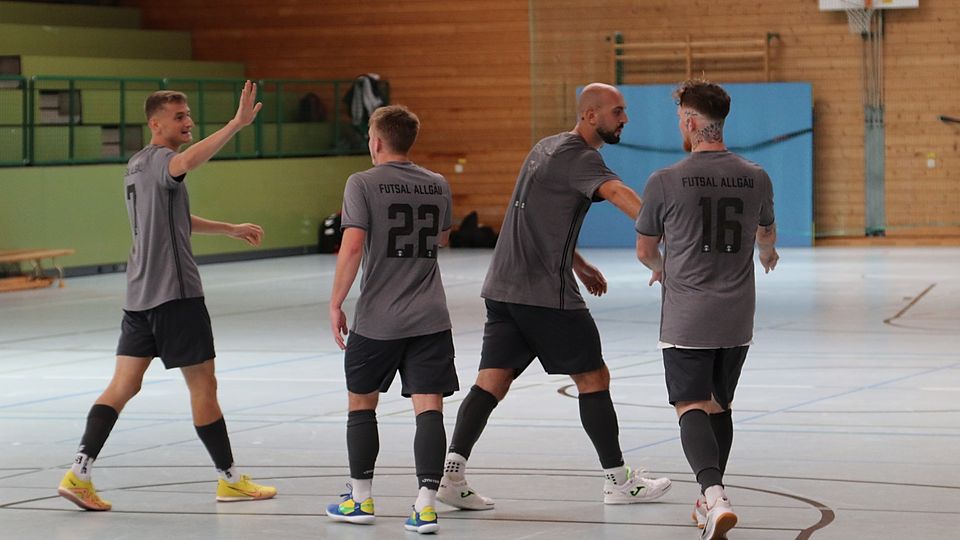 Futsal Allgäu will gegen den SV Darmstadt 98 ebenfalls siegreich hervorgehen.