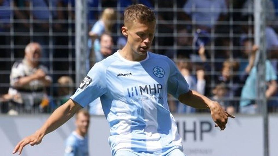Marco Gaiser soll sich in der Regionalliga beim FC Homburg mehr Spielpraxis aneignen. (Archivfoto)  Foto: Pressefoto Baumann