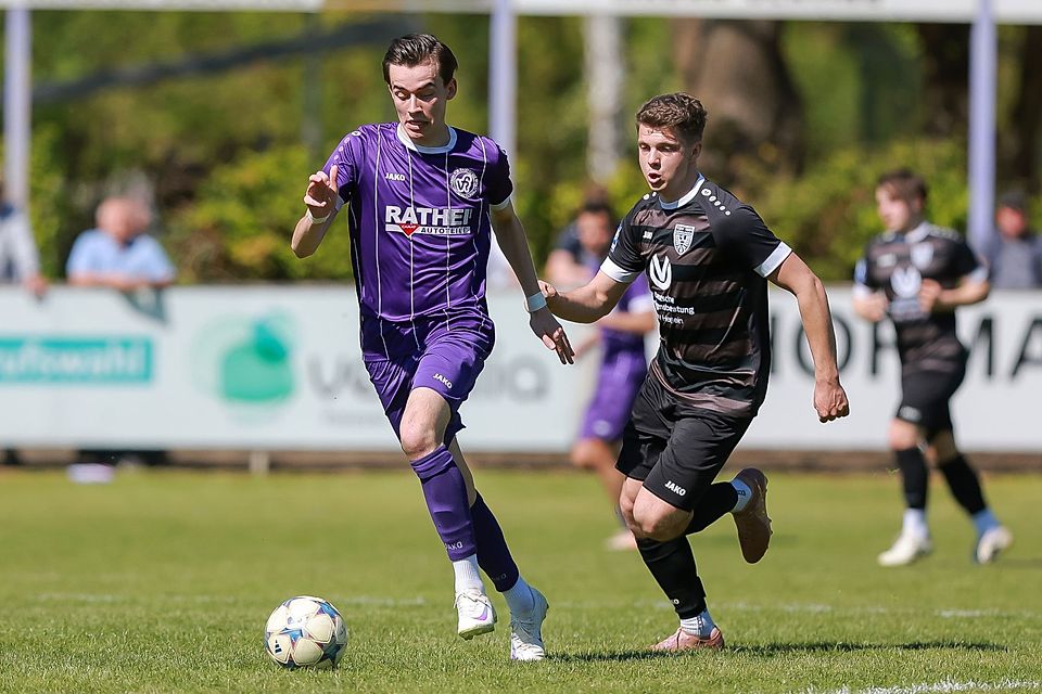 Mussten sich mit einem Remis gegen den TSV Nördlingen II begnügen: Nikolai Krzyzanowski (links, gegen Daniel Ernst) und der VfR Neuburg.