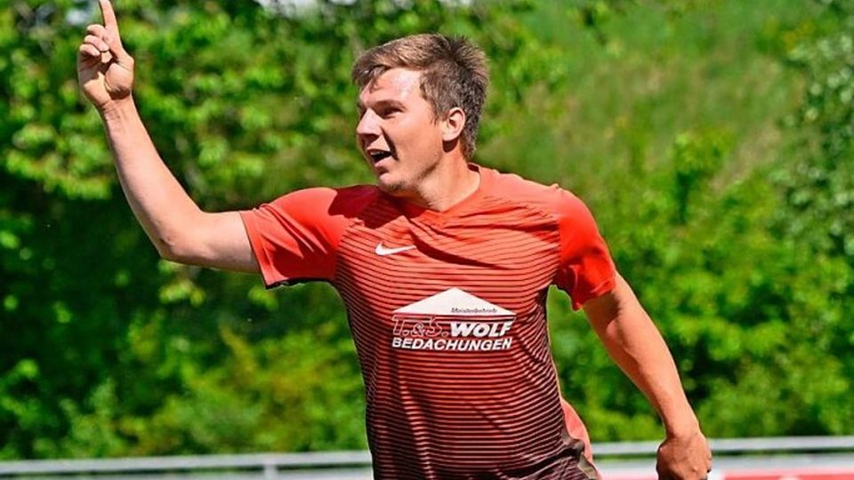 Tobias Wolf erzielte beide Treffer für die SG Unadingen/Dittishausen im ersten Relegationsspiel.