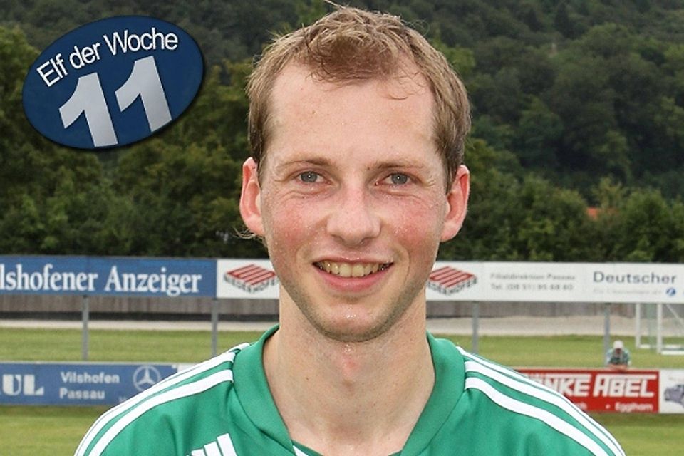 Andreas Bosse netzte im Derby gegen den 1. FC Passau doppelt ein. F: Fischhold