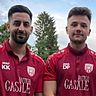 Kadir Kir (l.) und Dominik Pries übernehmen den FC Ebersberg als Spielertrainer