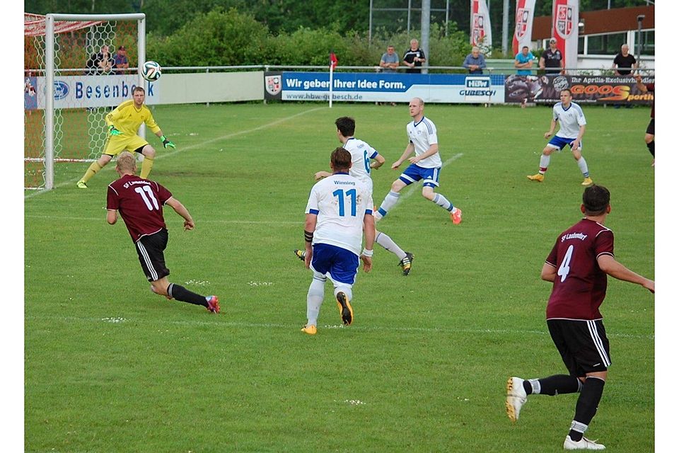 Die SG Obernzenn/Unteraltenbernheim (weiß) empfängt im Pokal den ESV Ansbach-Eyb. (Archivfoto: M. Durlak)