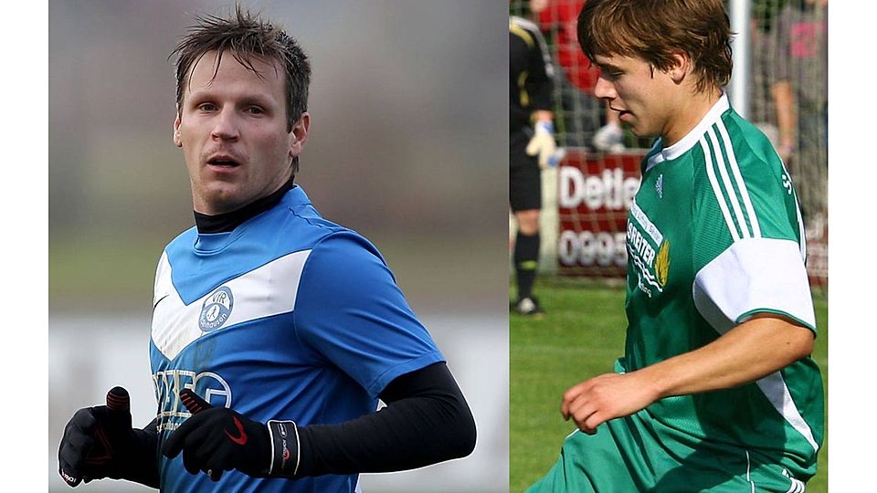 Timo Höfner (links) und Hannes Ohlwerter sollen beim FC Zeholfing mithelfen, den drohenden Abstieg zu vermeiden. F: Becherer