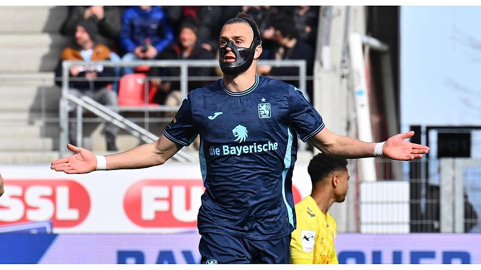 Dank seinem Tor steht der TSV 1860 München im Toto-Pokal-Finale: Sigurd Haugen.