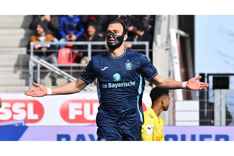 Dank seinem Tor steht der TSV 1860 München im Toto-Pokal-Finale: Sigurd Haugen.