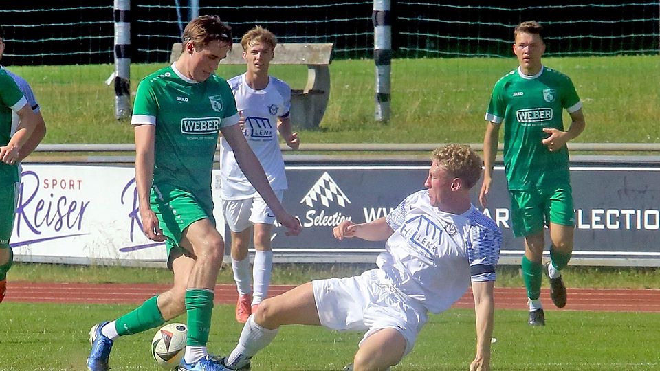 Einer der auffälligsten Akteure im neu formierten Team des BCF Wolfratshausen war Juri Falch (li.), der vom TSV Neuried gekommen ist.