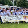 Zum zweiten Mal in Folge hat Eintracht Trier II den Kreispokal gewonnen.