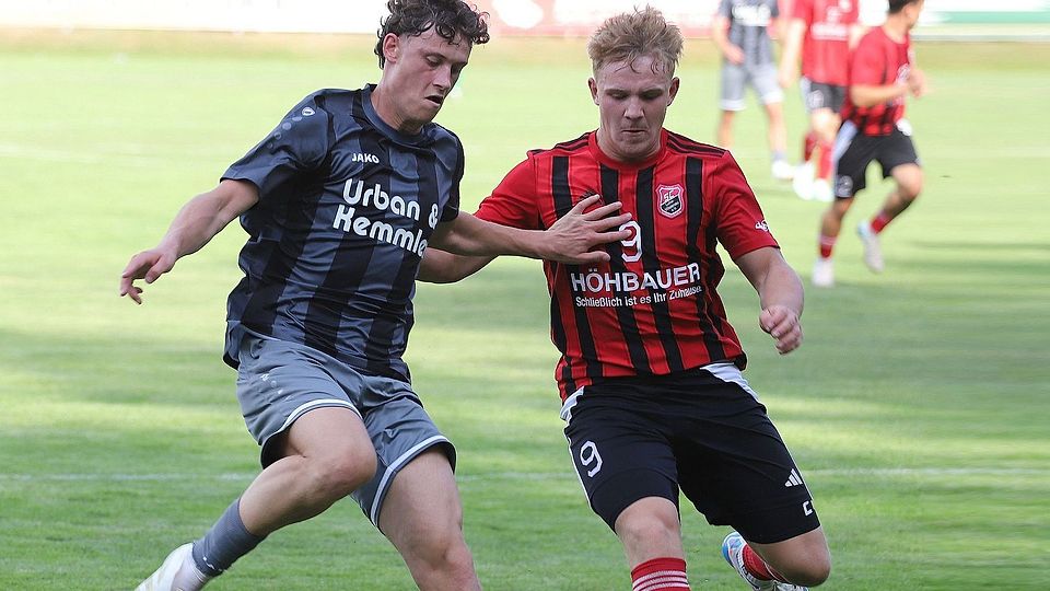 Trägt nicht mehr lange das Trikot des SC Luhe-Wildenau: Xavier Siemski (rechts).