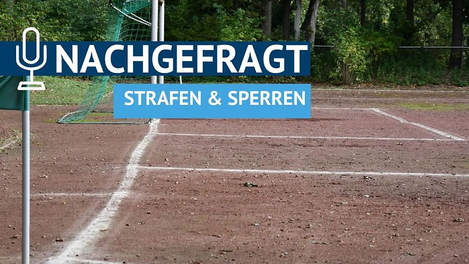 FuPa erklärt Strafen und Sperren in NRW.