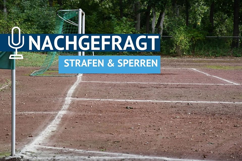 FuPa erklärt Strafen und Sperren in NRW.