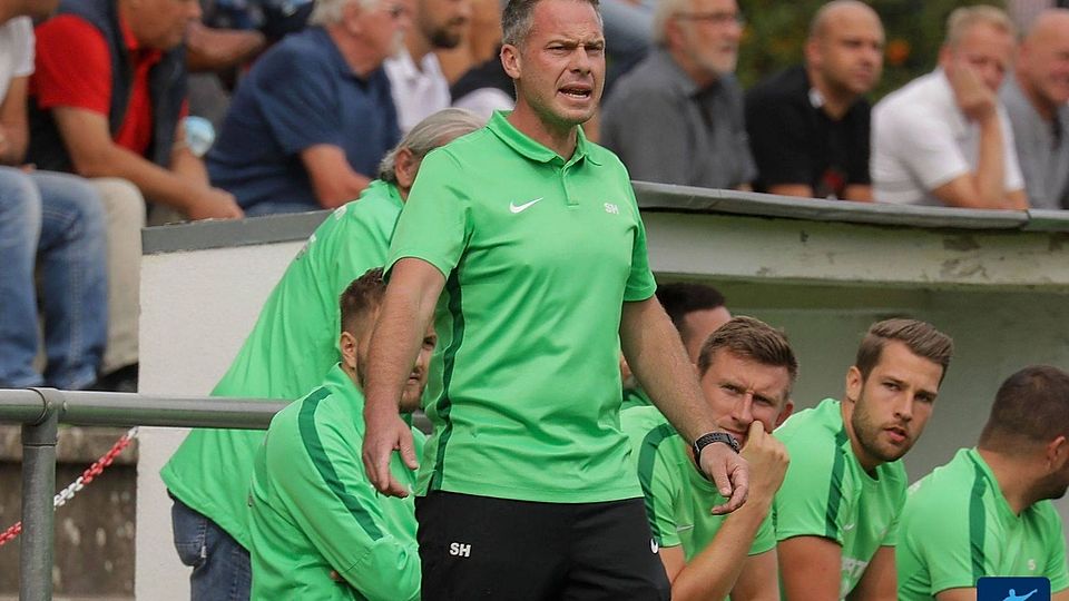 Fehlheims Trainer Sascha Huy (Archivbild) coachte seine Mannschaft im Kreispokal nur knapp 60 Minuten, dann ging die SGU vom Feld