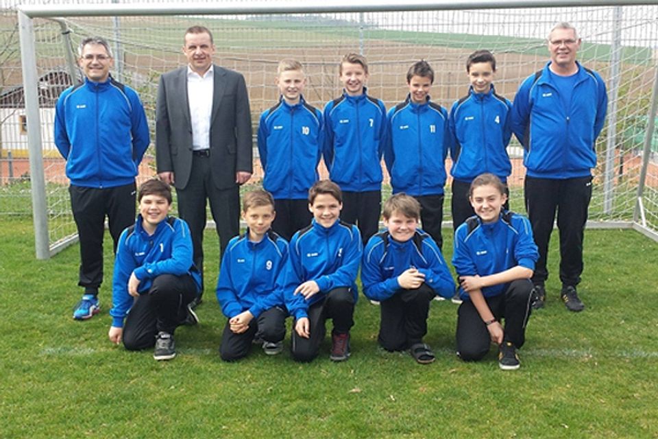 Die Kicker der D1 belegten in der Kreisliga Landshut Platz drei. Foto: Verein