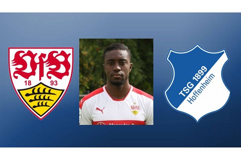 Prince Osei Owusu wechselt vom VfB Stuttgart II zur TSG Hoffenheim II. Foto: FuPa-Collage
