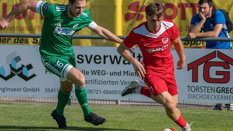 Am Samstag duelliert sich der SV Alemannia Waldalgesheim - wieder mit Daniel Braun (links im Bild) - mit der besten Offensive der Liga.