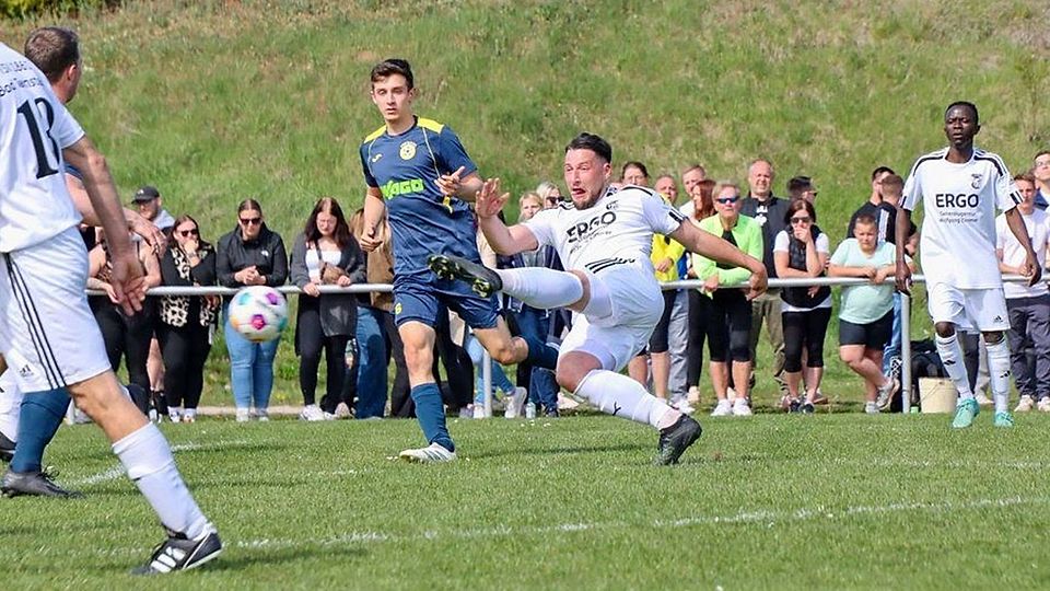 Winterneuzugang Max Högler traf zum sechsten Mal im neunten Spiel. Er könnte für den TSV noch ein wichtiger Faktor im Abstiegsrennen werden.