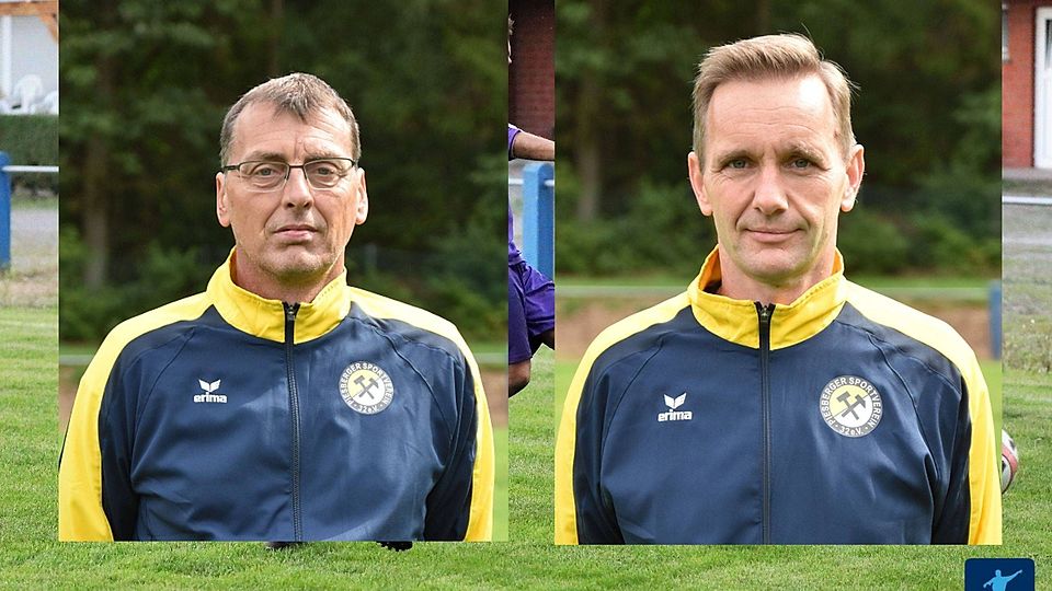 Thomas Hunnekuhl und Torsten Krone bleiben dem Piesberger SV treu.
