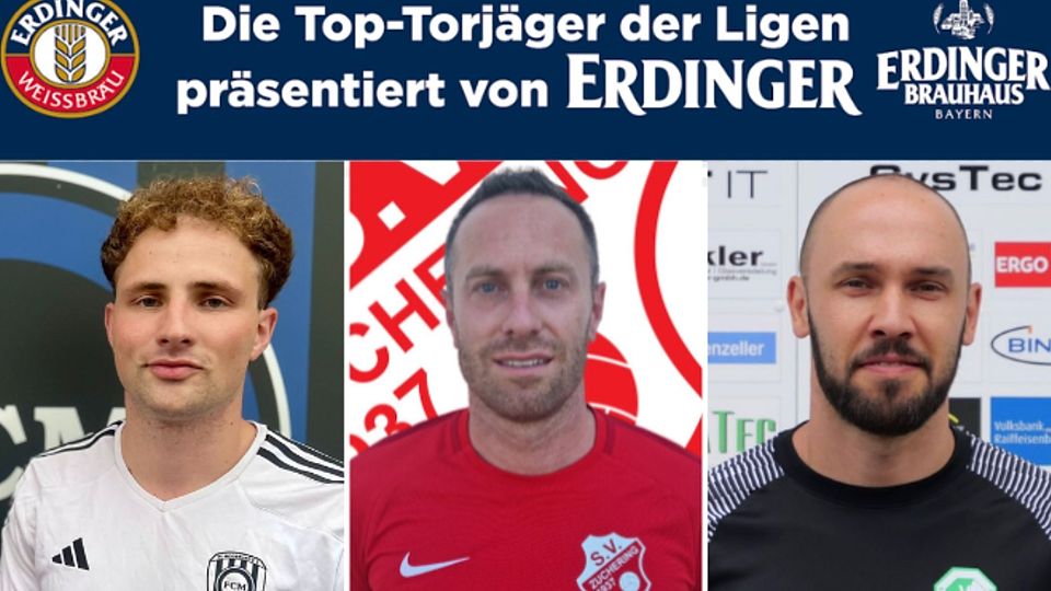 Berthold Schneider (m.) ist mit 41 Jahren noch immer treffsicher.