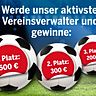 FuPa Bentheim lobt für die aktivsten Vereinsverwalter attraktive Geldpreise aus!