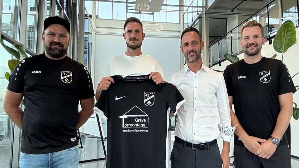 Im Bild von links: Manuel Greve, Fabian Nopper, Sebastian Klausmann und Florian Klausmann