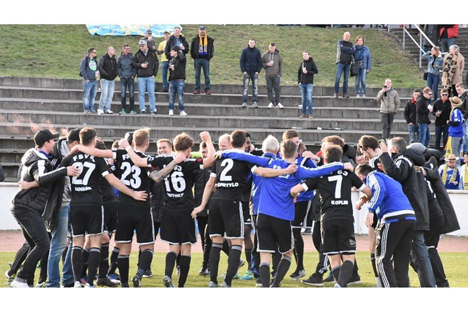 Endspiel: Der FSV Luckenwalde zieht gegen den FC Strausberg ins Finale des Landespokals ein. Foto: T. Sabin