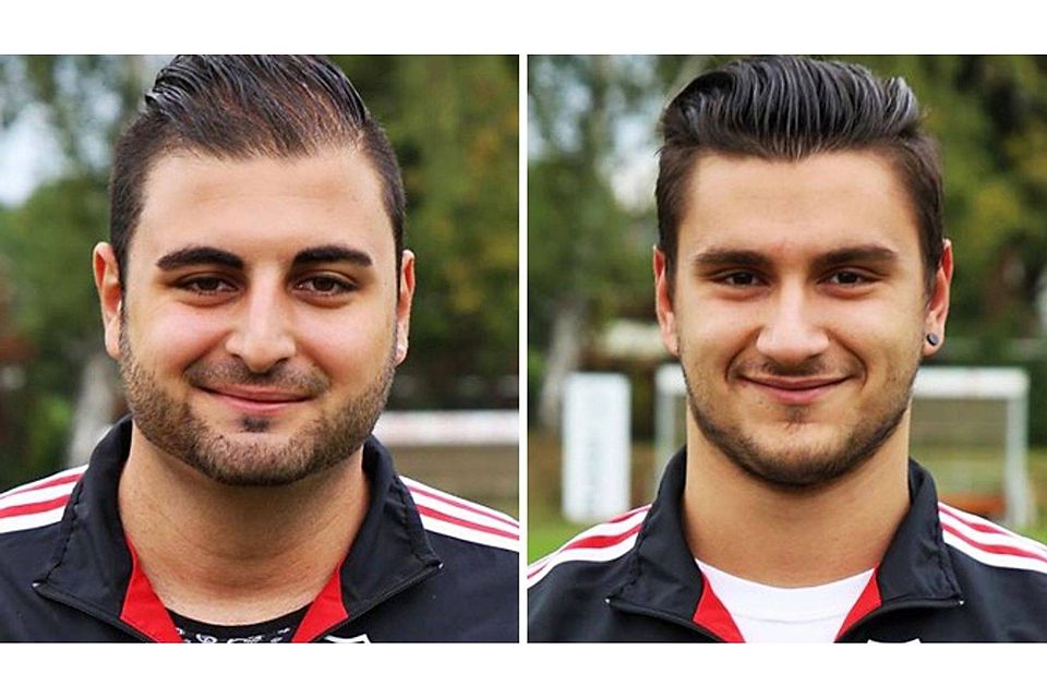 Neu beim FCE: Claudio Doria (links) und Danilo Fama | Fotos: FC Grießen